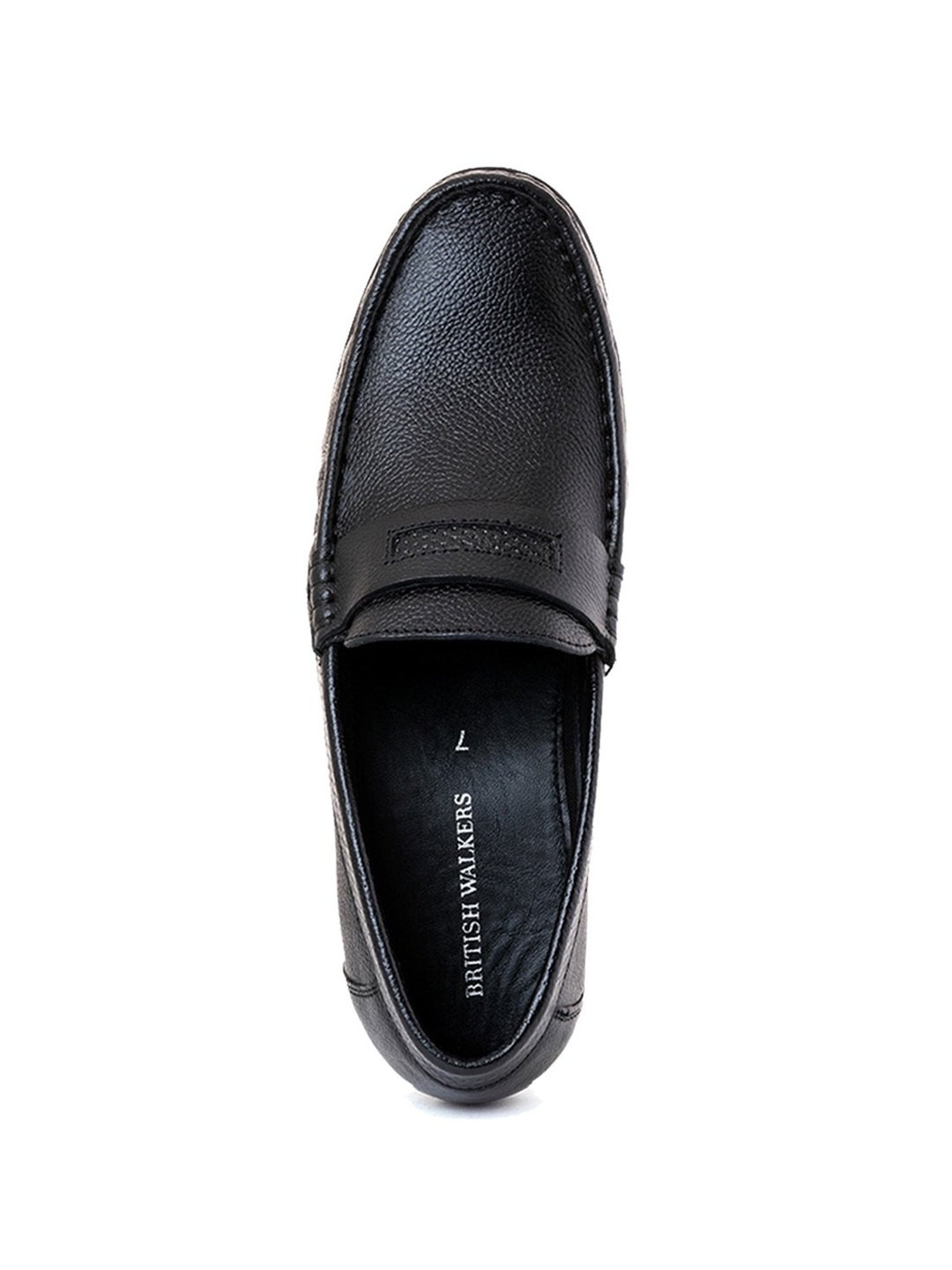 Khadim Men's Black Casual Loafers