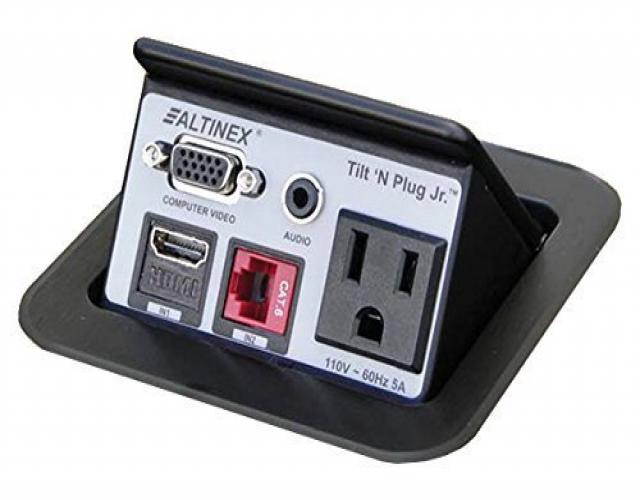 Altinex Tilt N Plug Jr. Hybrid Analog and Digital Video - TNP-128 - Power Data Center