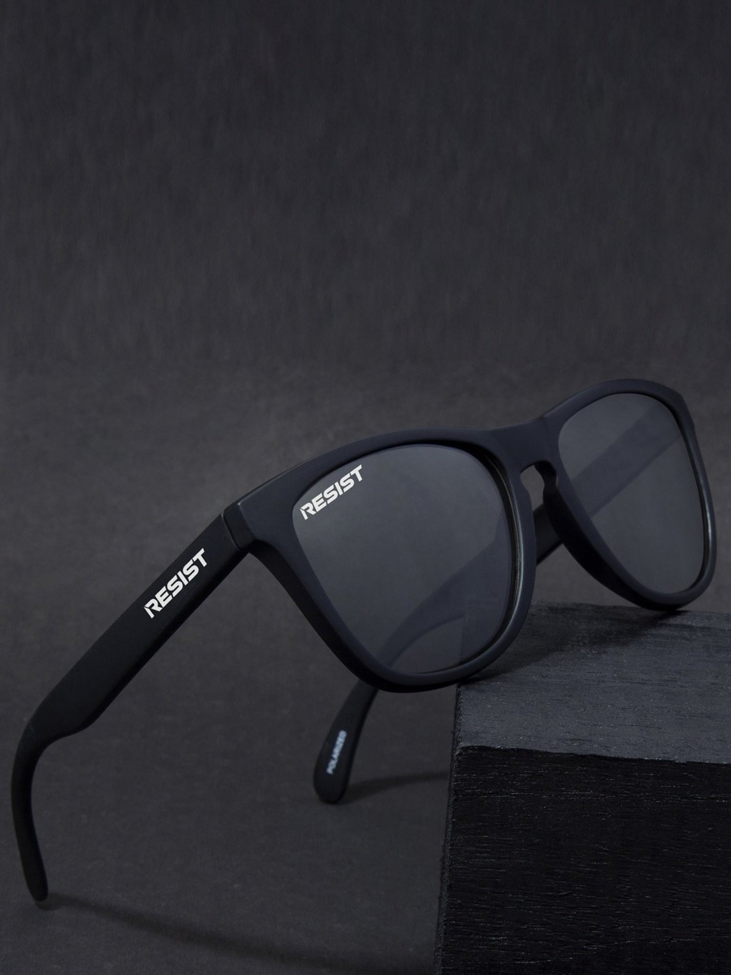 Resist Eyewear Clear Wayfarer UV Protection Unisex Sunglasses