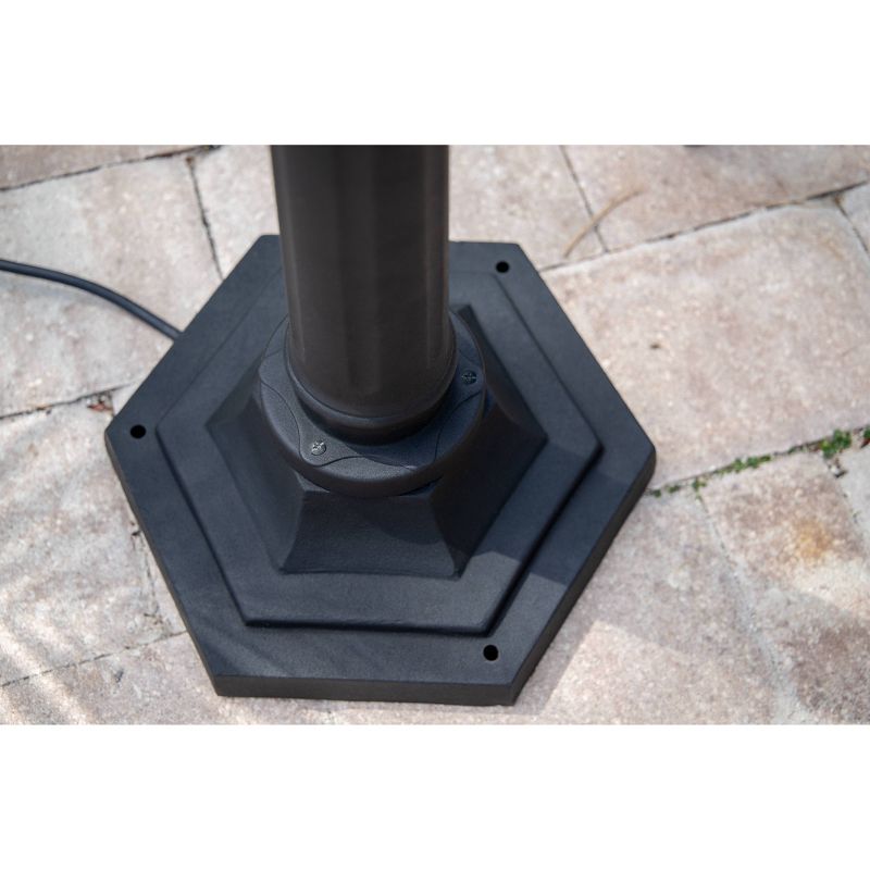 Outdoor Lantern Kenroy Black Aluminum
