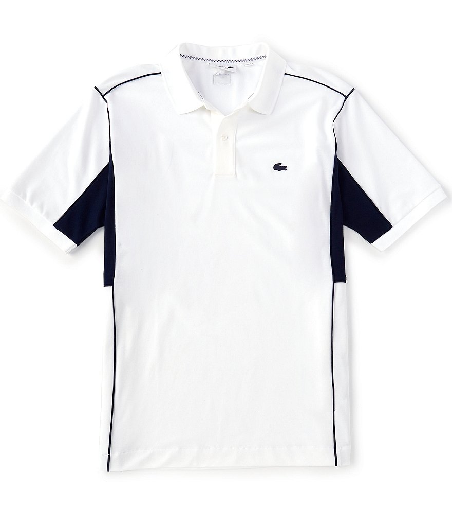 Lacoste Color Block Ultra-Light Short-Sleeve Polo Shirt