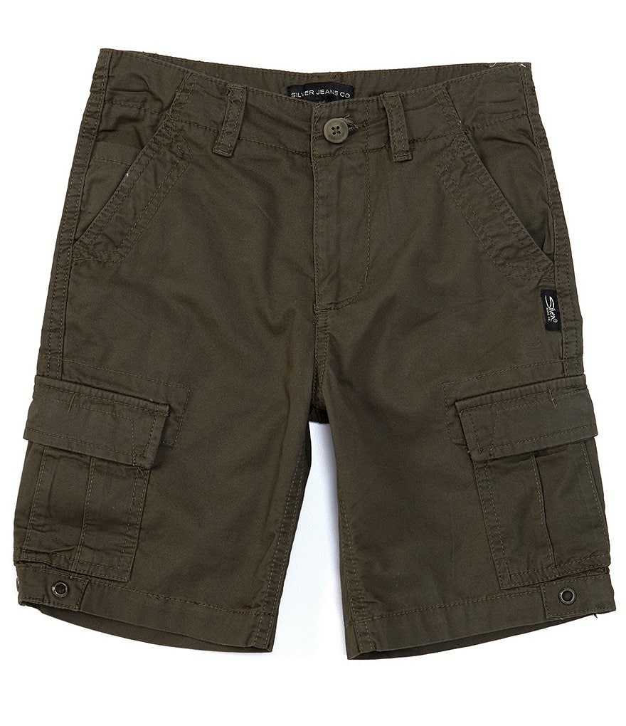 First Wave Big Boys 8-20 Camo Pull On Cargo Shorts