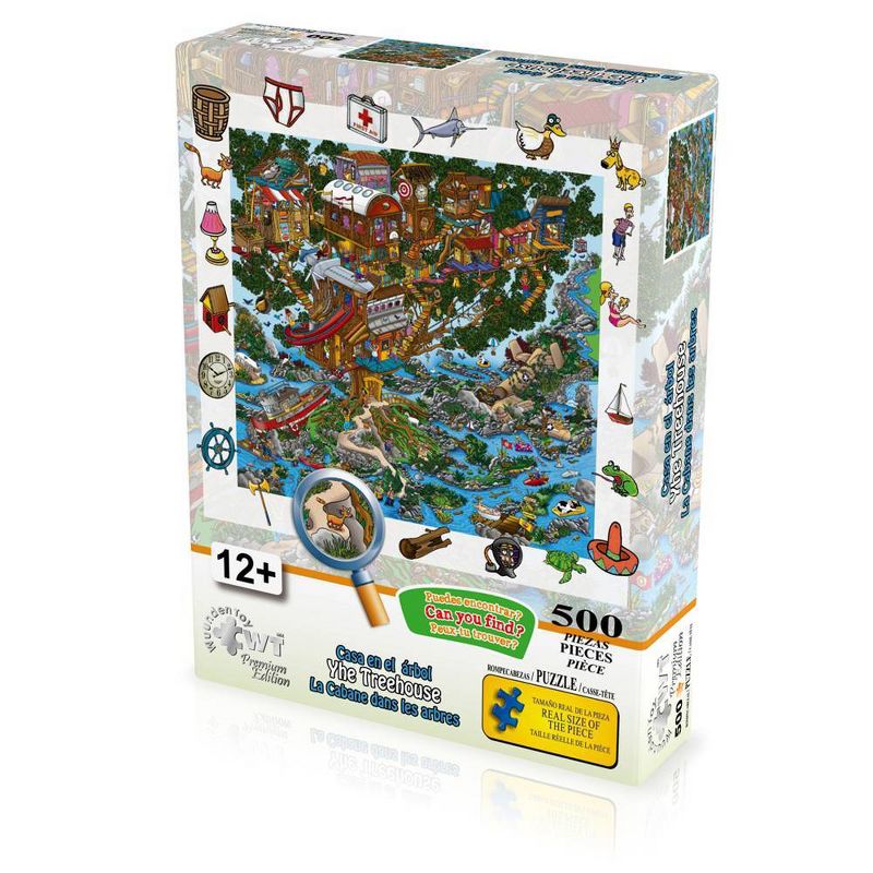 Wuundentoy Premium Edition: Tree House Jigsaw Puzzle - 500pc