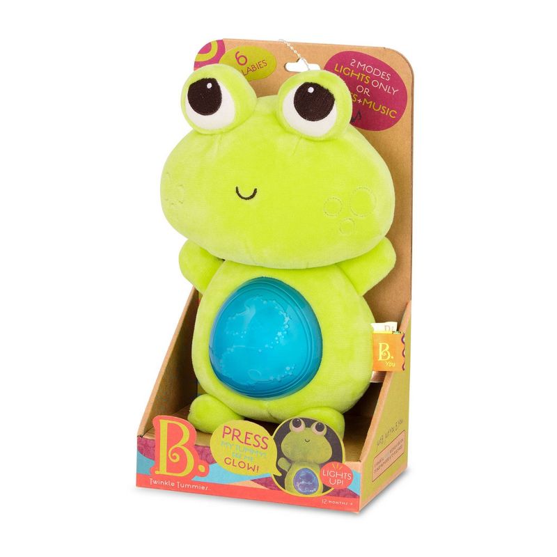 B. toys Musical Plush Frog - Twinkle Tummies