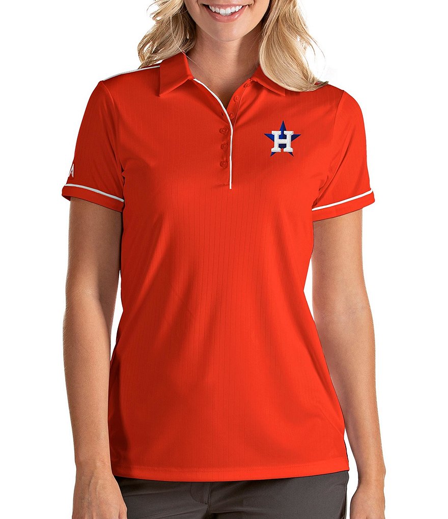 Antigua Women's MLB Salute Short-Sleeve Polo Shirt