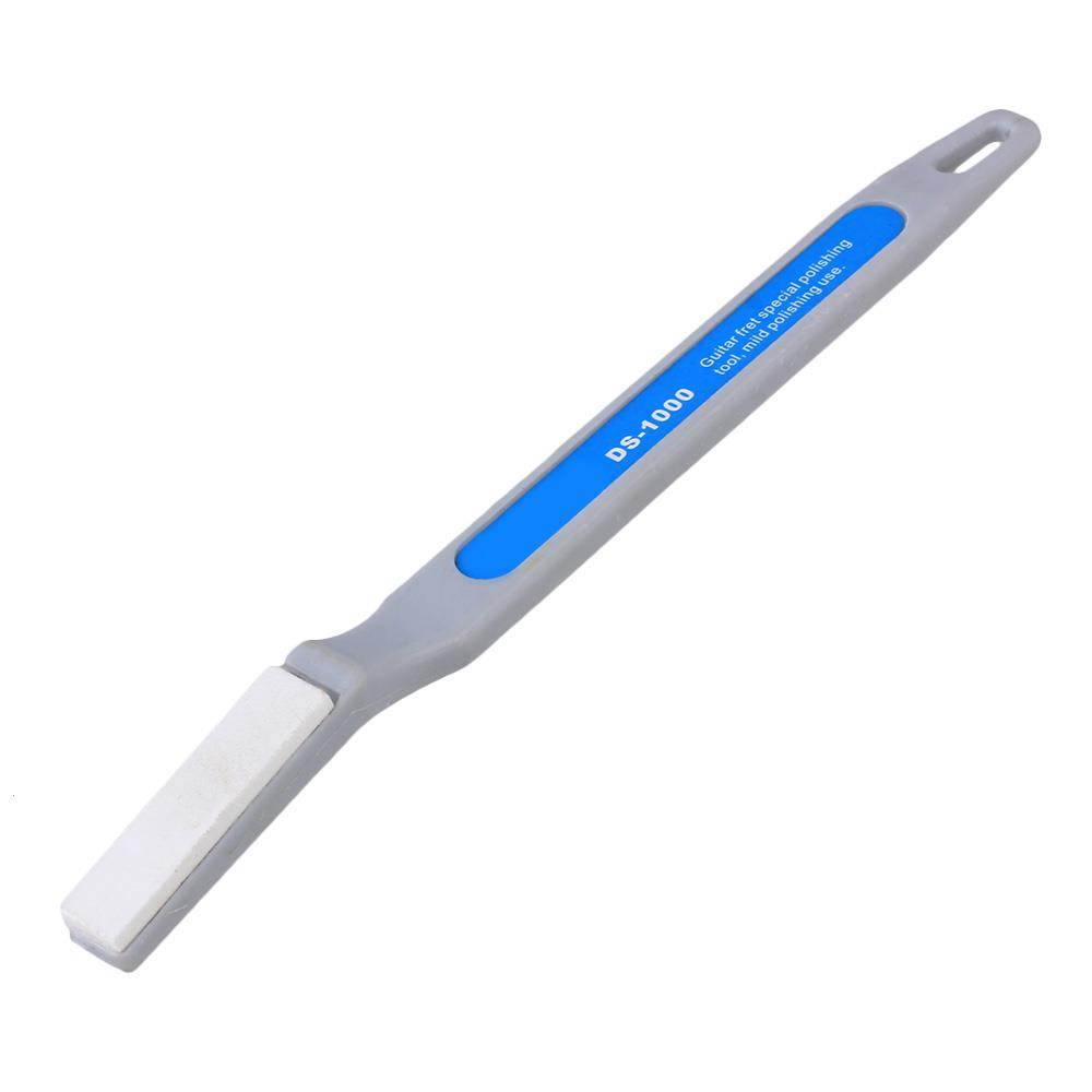 BQLZR Plastic 1000# Granularity Blue Guitar Fret Crowning Luthier File Tool
