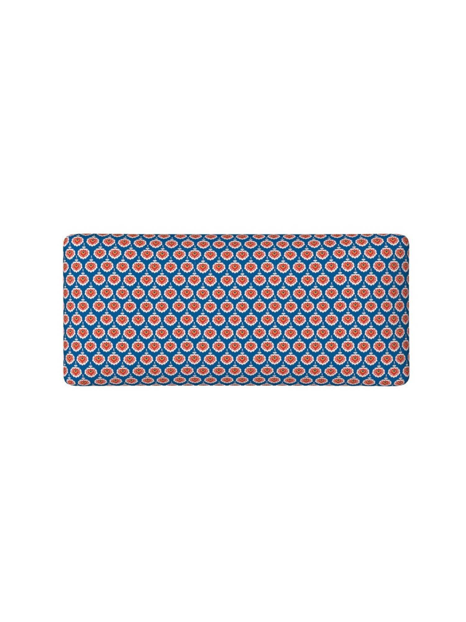 Chumbak Jodhpur Sailor Solid Blue Sheesham Wood Bench
