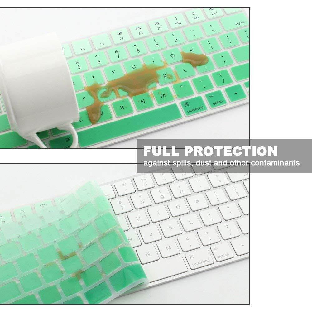 All-inside Ombre Green Cover for Apple Magic Keyboard (MLA22LL/A) with US Layout