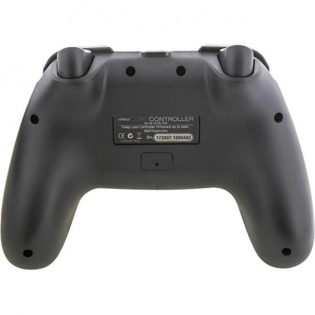nyko wireless core controller  bluetooth pro controller alternative with turbo and android/pc compatibility for switch