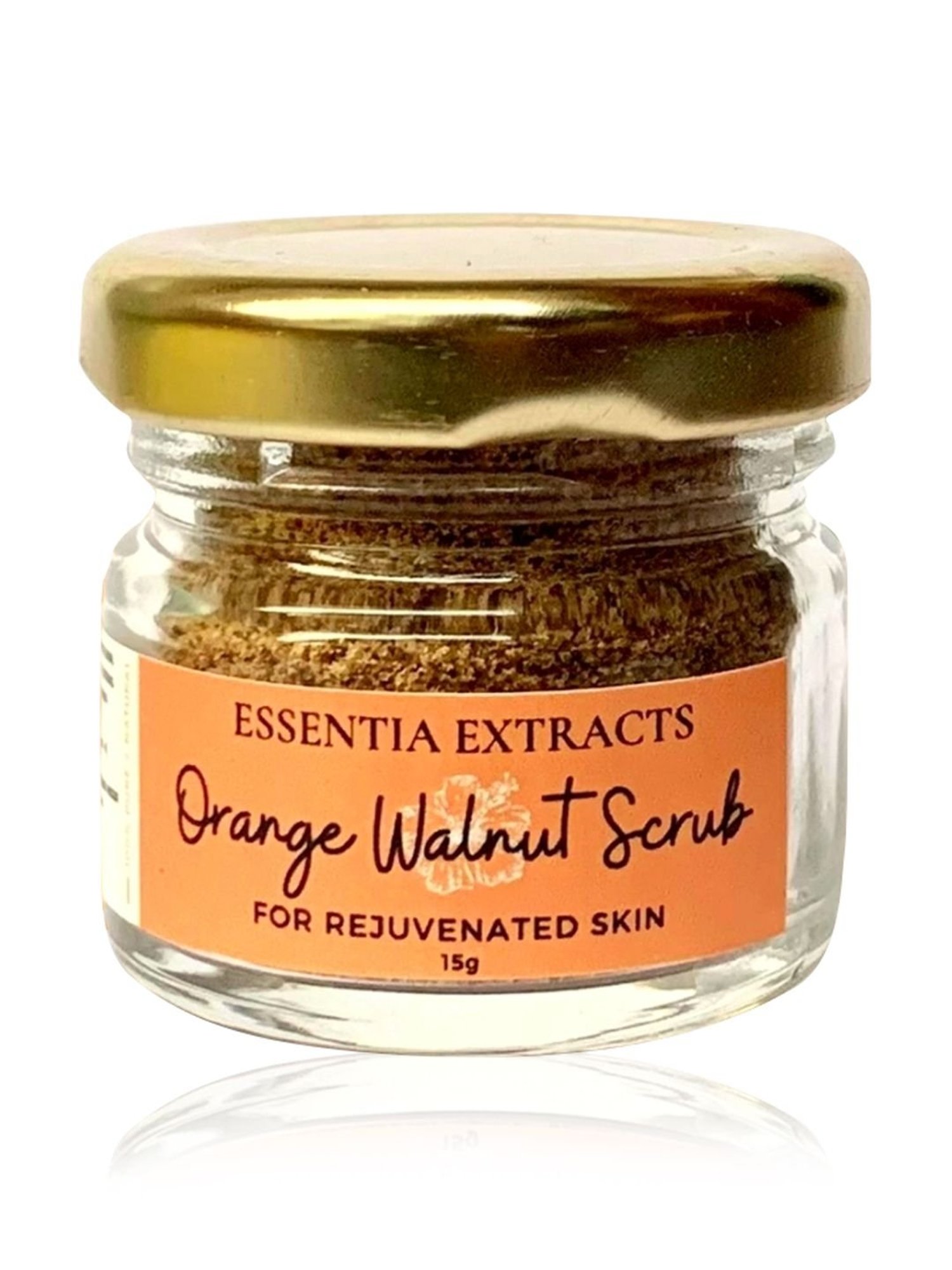 Essentia Extracts Orange Walnut Face & Body Exfoliating Scrub - 15 gm