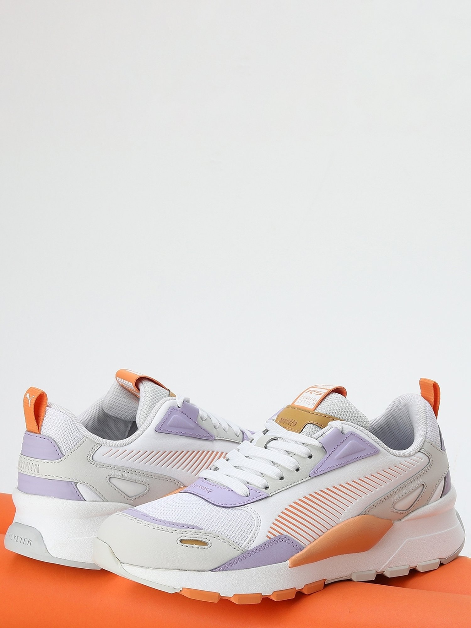 Puma Men's RS 3.0 Synth Pop White Casual Sneakers