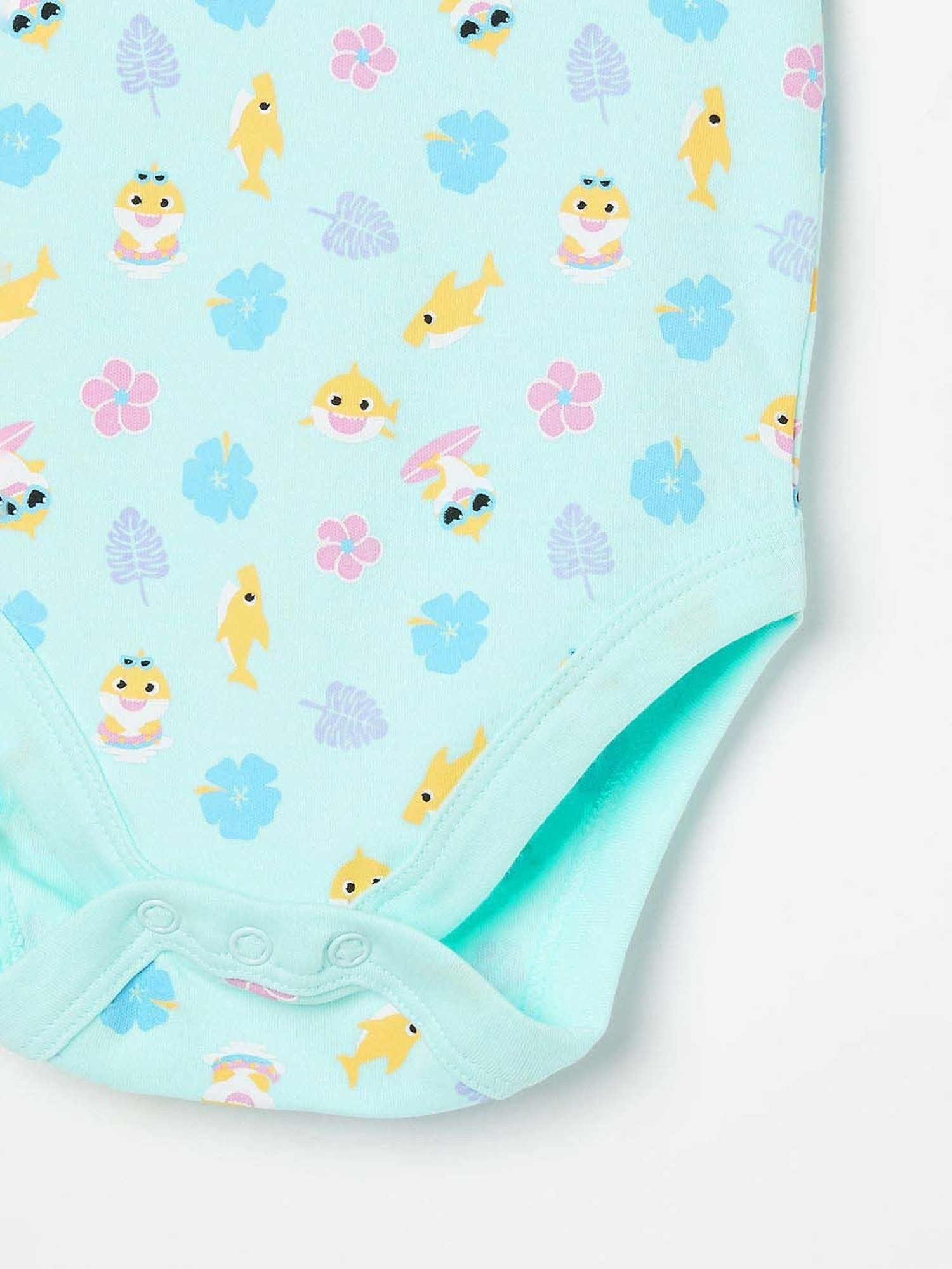 Juniors by Lifestyle Girls Multicolor Cotton Printed Bodysuit