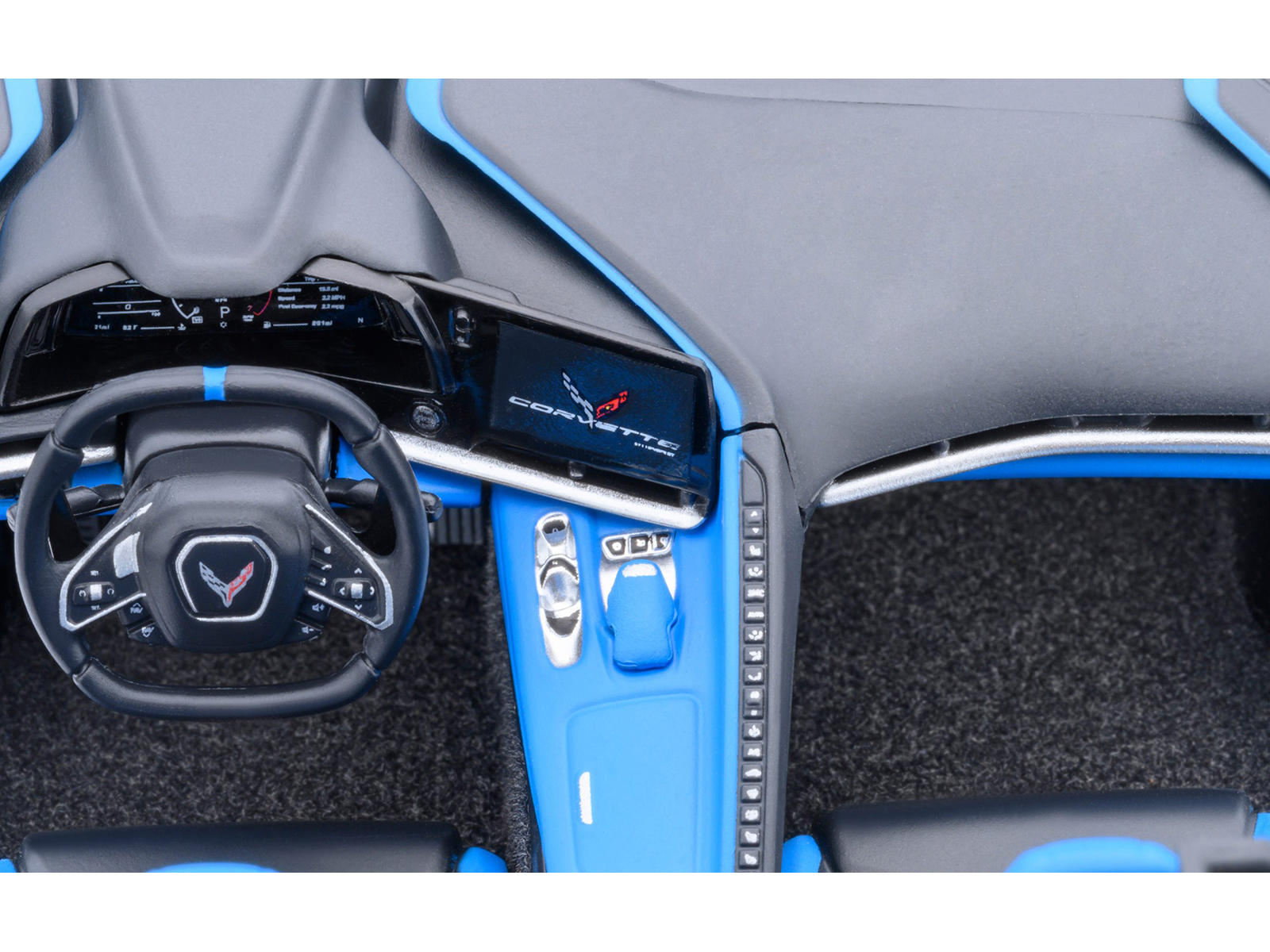 2020 Chevrolet Corvette C8 Stingray Ceramic Matrix Gray Metallic 1/18 Model Car by Autoart