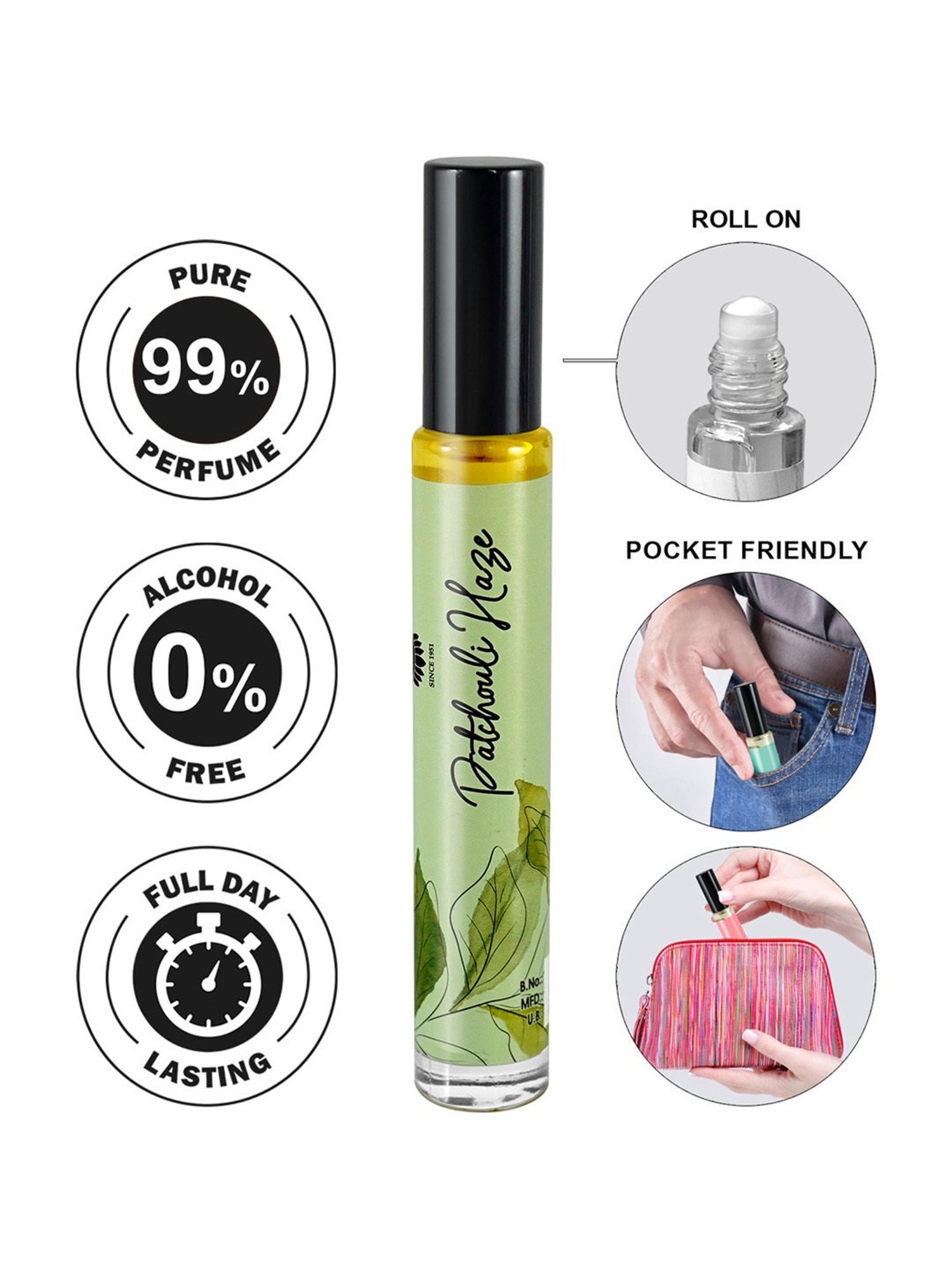 Sirona 2-in-1 Underarm Deodorant Roll On - 50 ml