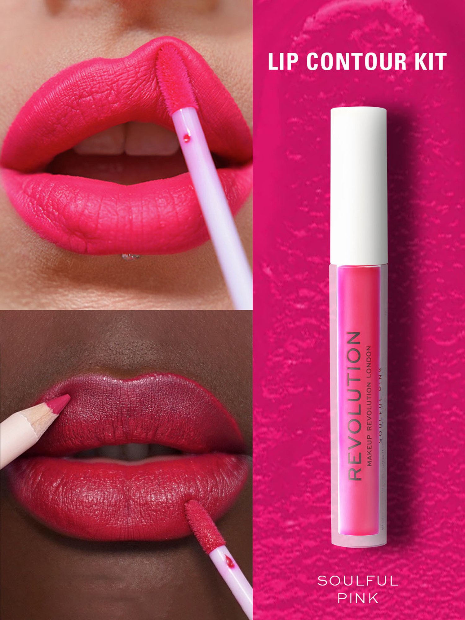 StarStruck By Sunny Leone Liquid Lip Color & Lip Liner Kiss Me Pink