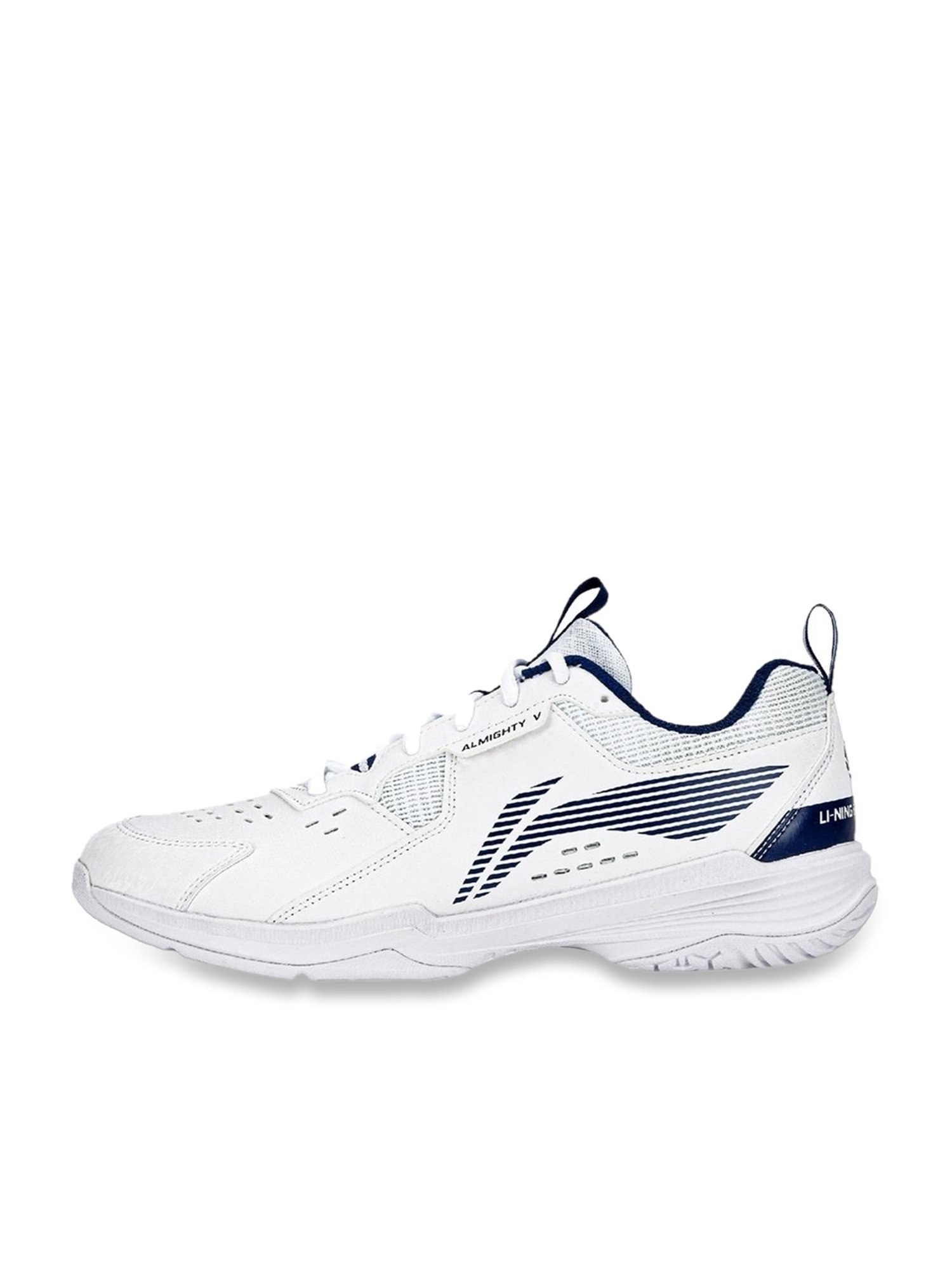Li-Ning Men's ALMIGHTY V White Indoor Court Shoes