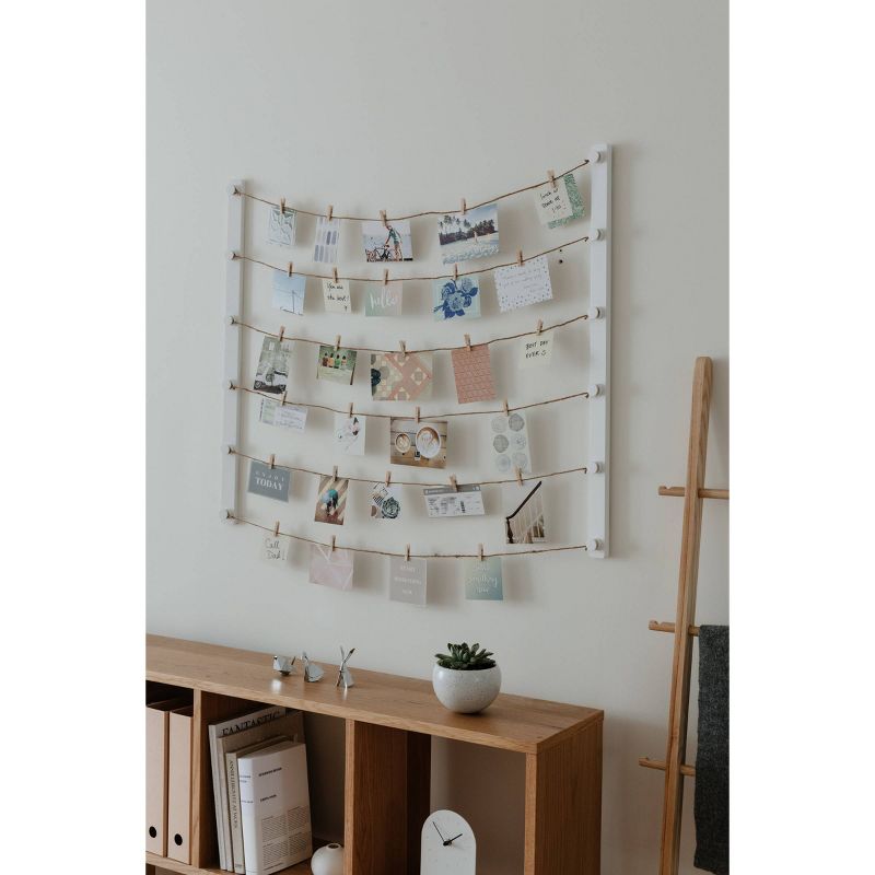 Hangup Photo Display Clips White - Umbra