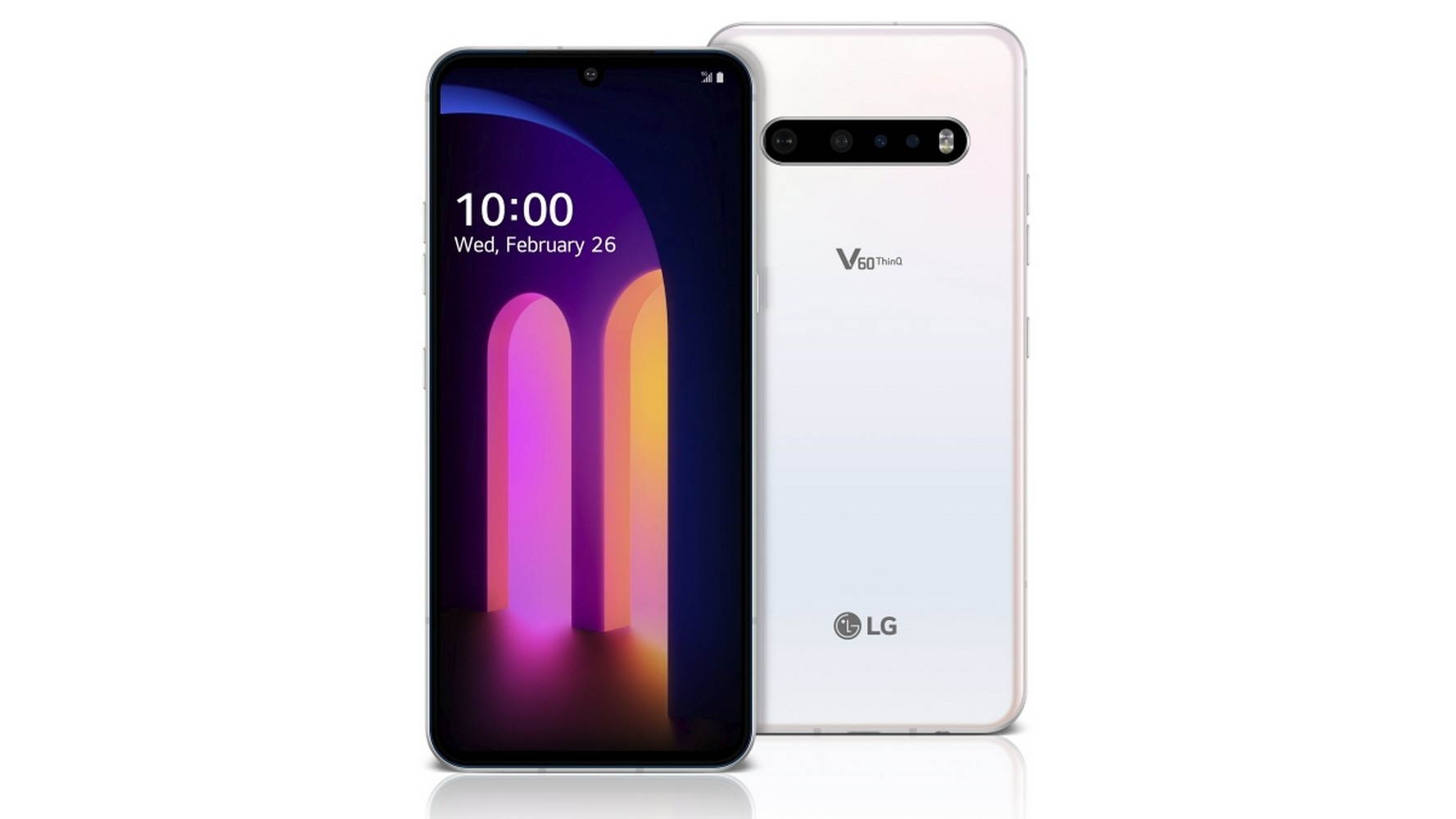 LG V60 ThinQ 5G | Verizon | Classy White | 128 GB