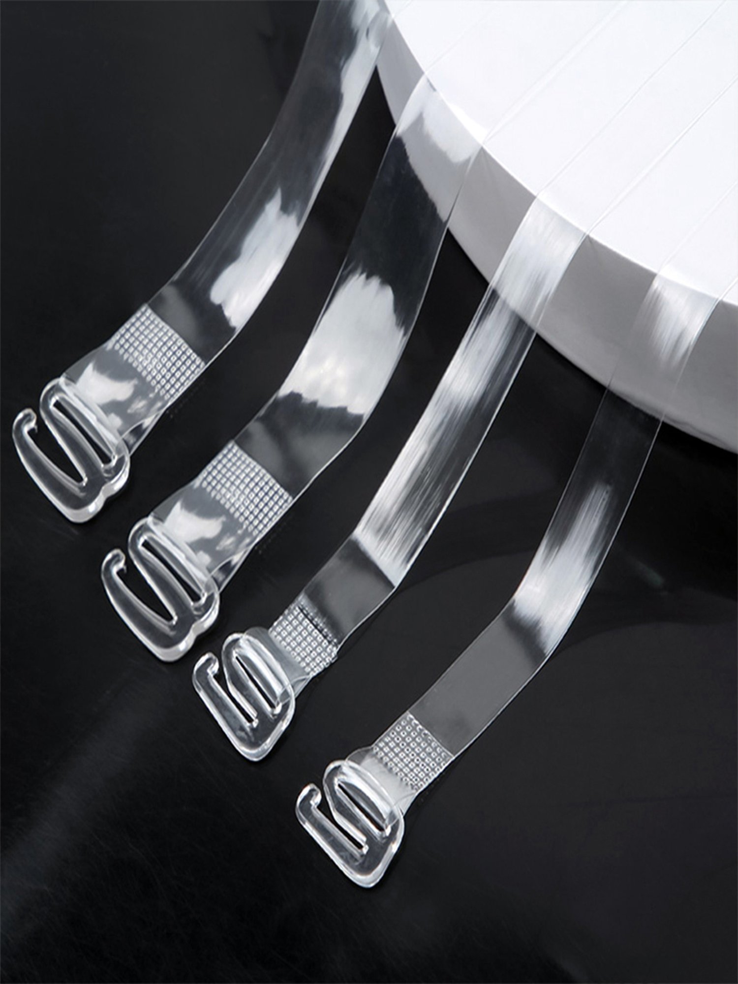 FIMS: Fashion is my Style Transparent Bra Straps - Pack Of 2