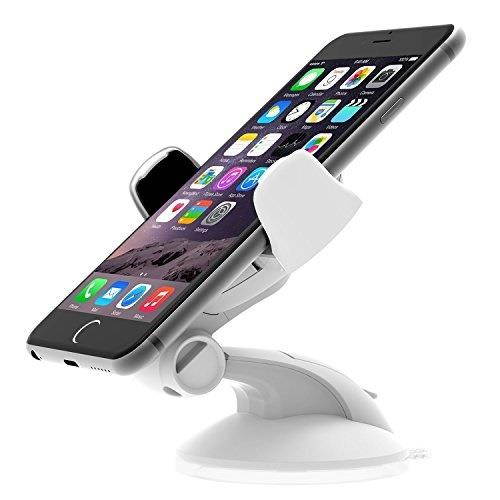 iOttie Easy Flex 3 Car Mount Holder for iPhone 5/5C/5S/6/6S/SE, Galaxy S5/S6/S7, S6/S7edge - White