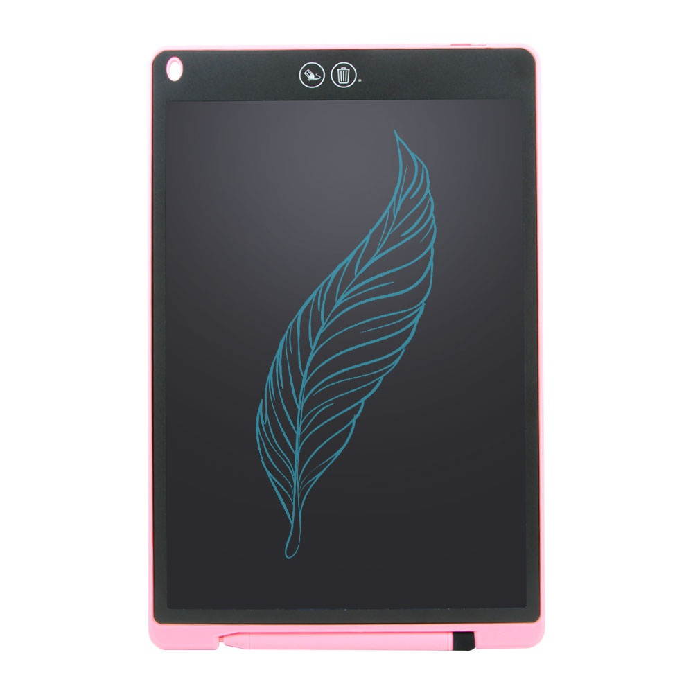 12 inch LCD Writing Tablet Highlighting LCD Children's Graffiti Board Electronic Hand-painted Board Light Energy Small Blackboard Blue