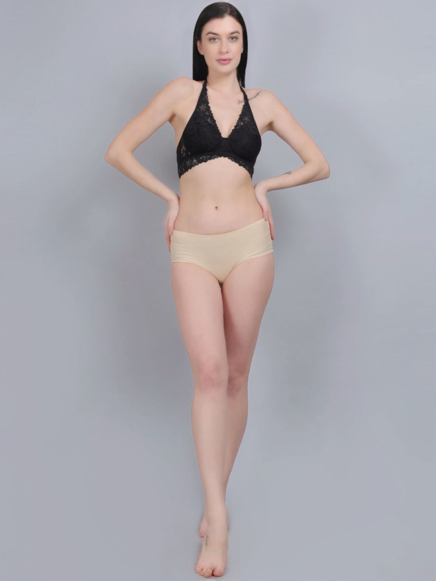 mod & shy Beige Hipster Panty