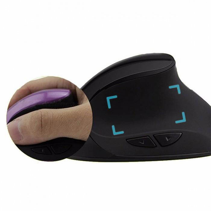 1600 DPI Ergonomic Vertical USB 2.4GHz Wireless Computer Mouse Cordless Optical Gaming Mice for PC Laptop Gamer