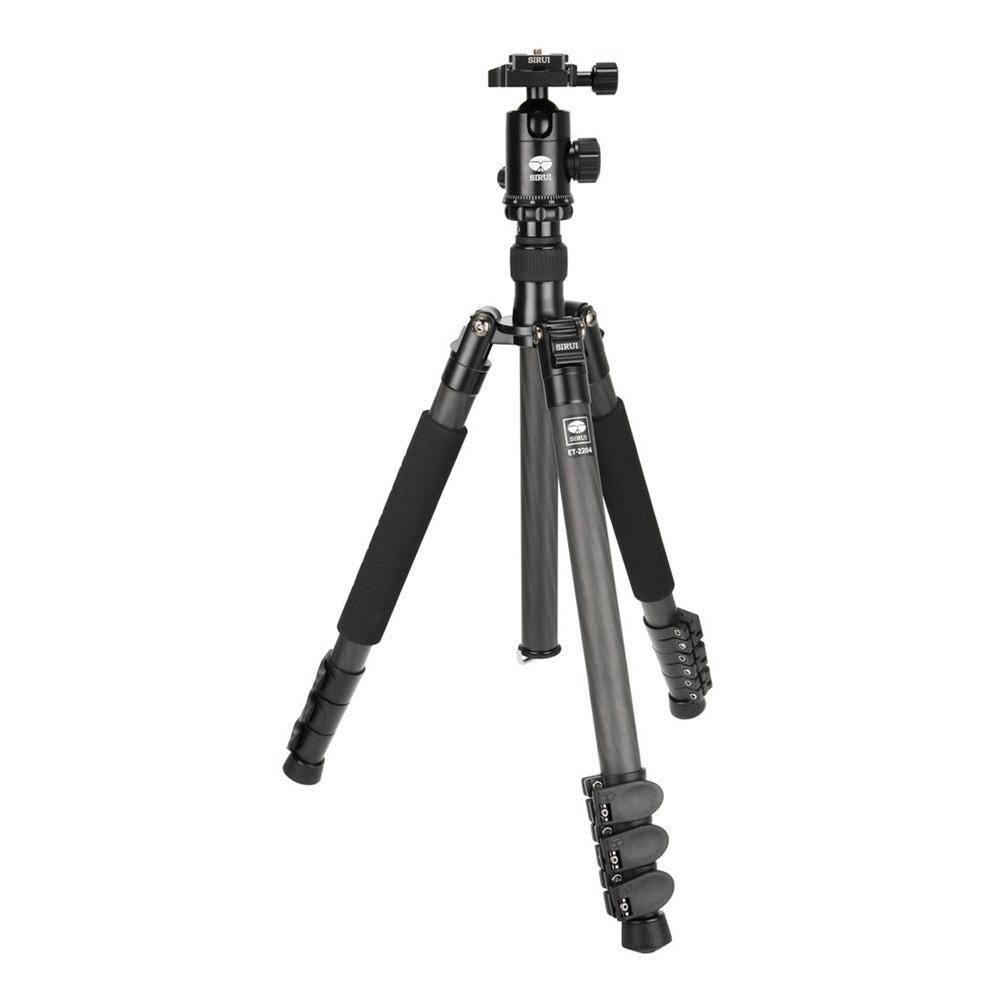Sirui ET-2204 3-section Aluminum Tripod with E-20 BallHead - Black #SUET2204