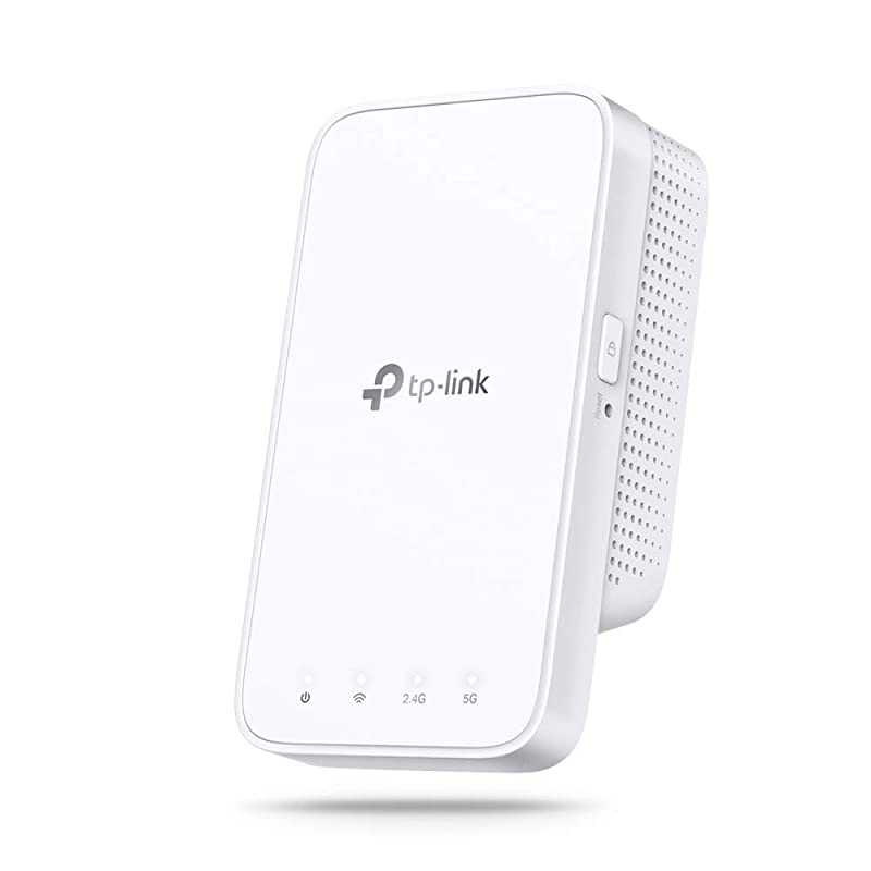 AC1200 WiFi Range Extender | Up to 1200Mbps | WiFi Extender Repeater WiFi Signal Booster | One Mesh | Easy SetUp | Compact Designed Internet Booster RE300
