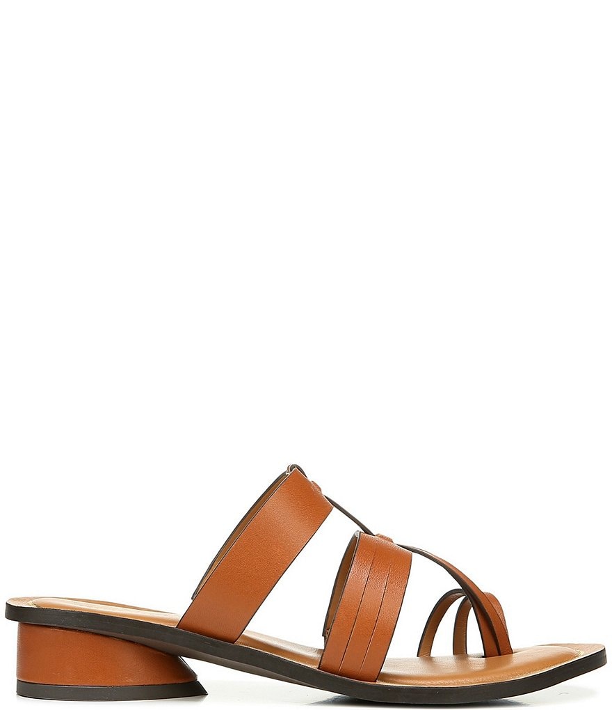 Sarto by Franco Sarto Tasha Leather Toe Ring Thong Sandals