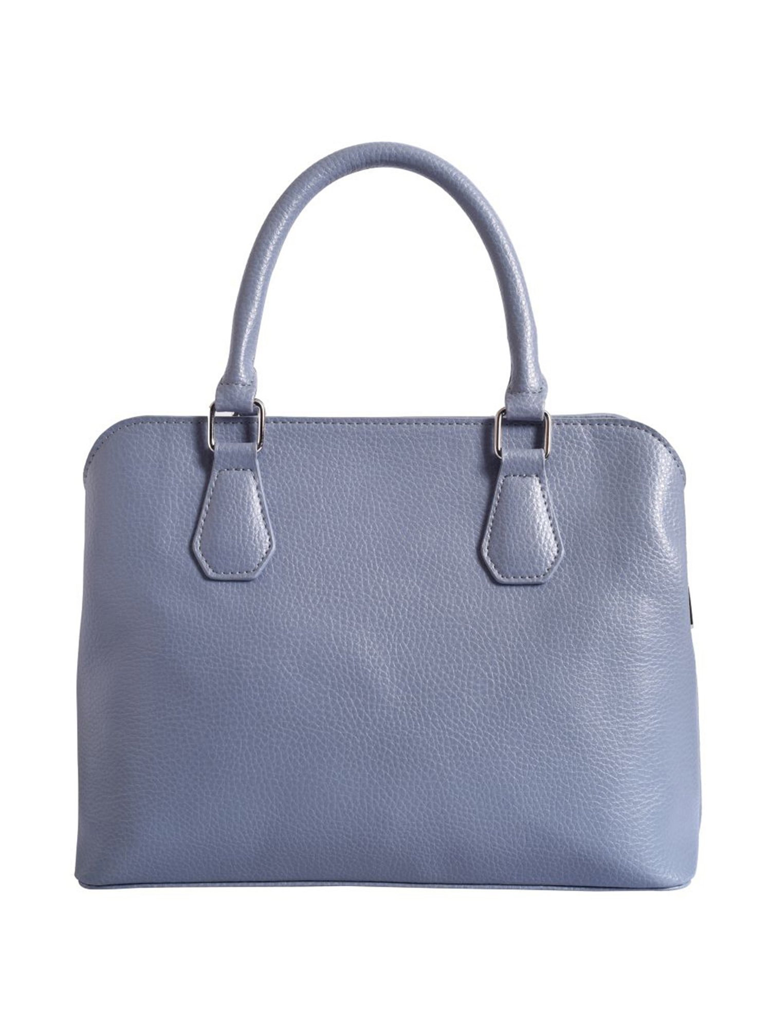 Lino Perros Blue Solid Medium Handbag