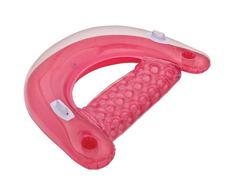 Intex Swimming Pool Lounger (4 Pack) King Kool Swimming Pool Float (4 Pack)