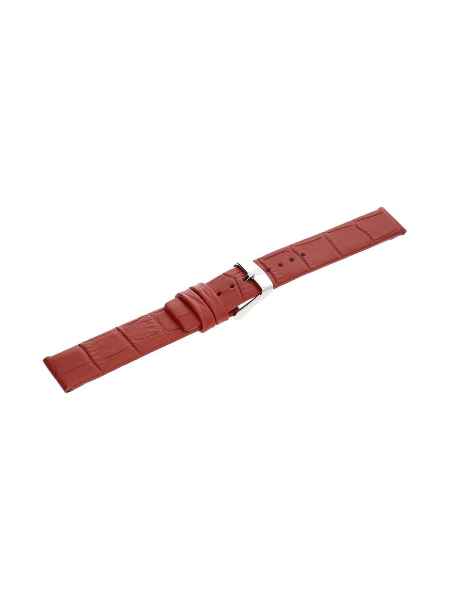 Titan 16 mm Red Genuine Leather Strap for Women