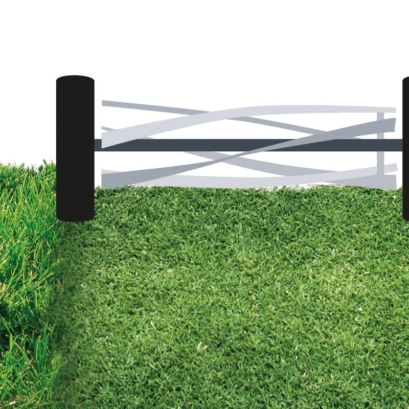 Einhell GE-HM 38 S-F Manual Deluxe 15-Inch 5-Blade High-Quality Steel Reel Mowing System Push Reel Mower, Easily Removable 6.9-Gallon Collection Bag