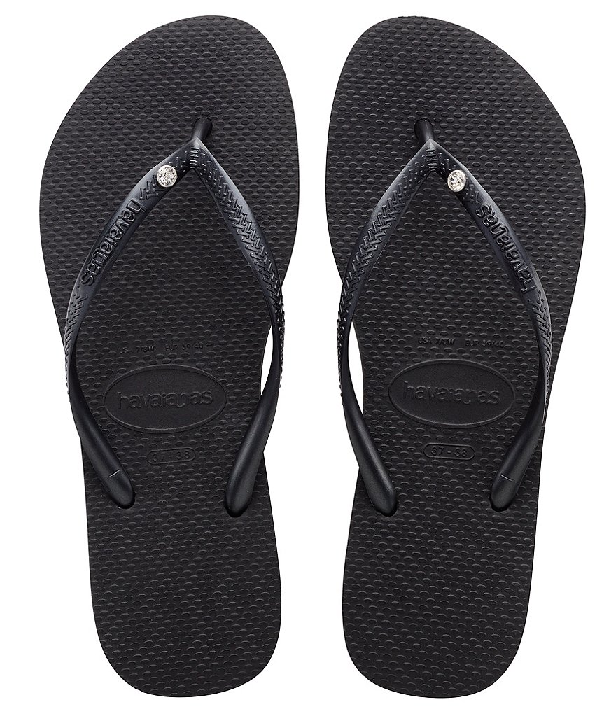 Havaianas Women's Slim Crystal SW II Flip Flops