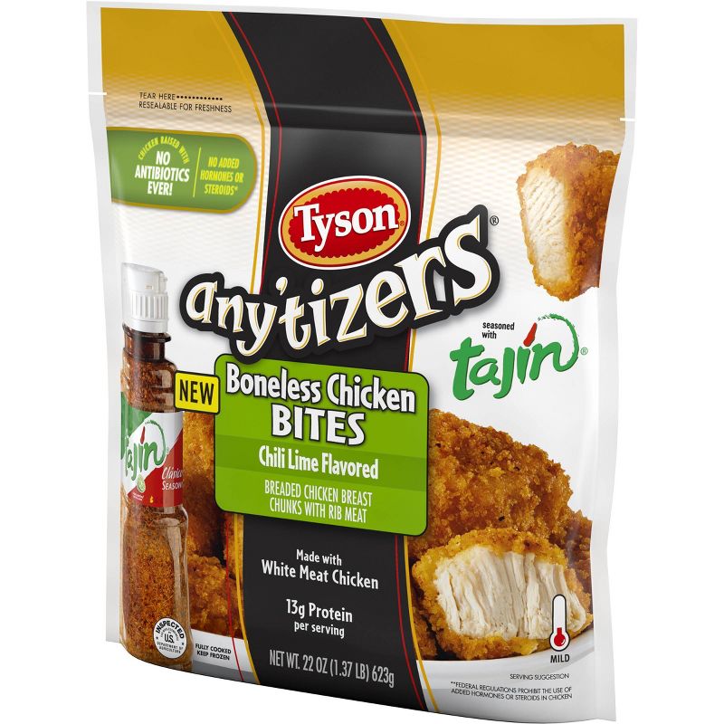 Tyson Any'Tizers Tajin Boneless Chicken Bites - Frozen - 22oz