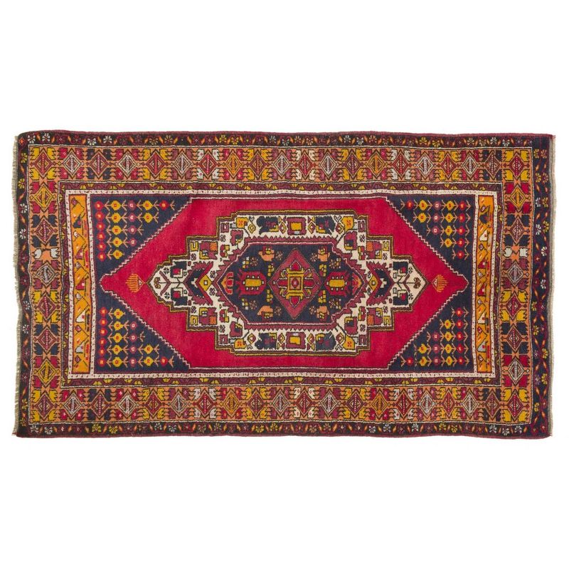 4'5"x7'10" Vintage One-of-a-Kind Sanaa Rug - Revival Rugs