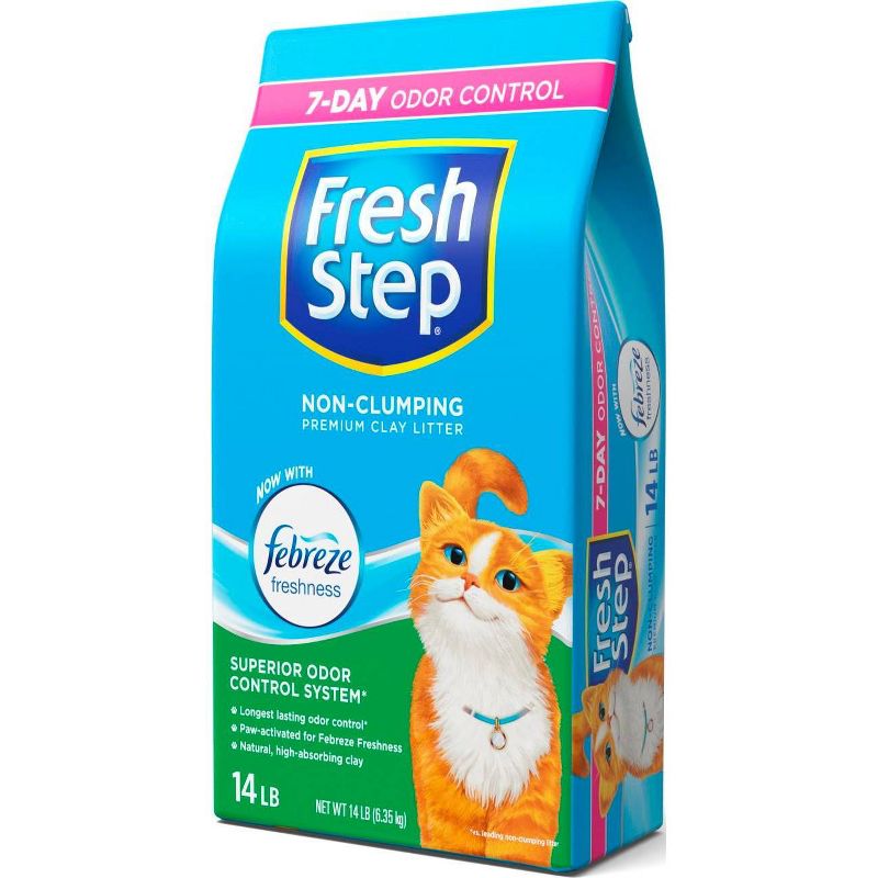 Fresh Step Non-Clumping Cat Litter -14lb