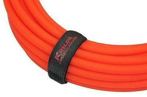 20ft Kirlin 1/4" Mono M/M Ultra Flex Guitar/Bass Amp Pro Audio Cable, Red