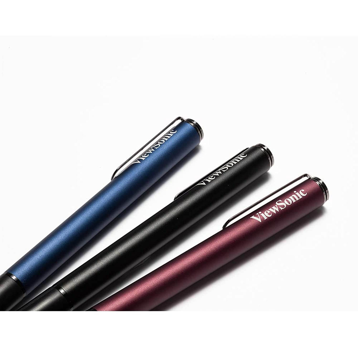 ViewSonic Surface Pen ViewStylus ACP301. Aluminum Body Active Stylus Compatible with Surface Pro X, 7, 6, 5, 4, Surface Go, and All Microsoft Pen Protocol Embedded Computers. Color Black