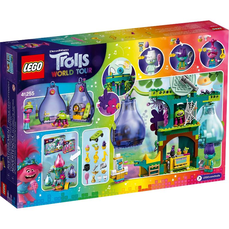 LEGO Trolls World Tour Pop Village Celebration Tree House Building Kit 41255