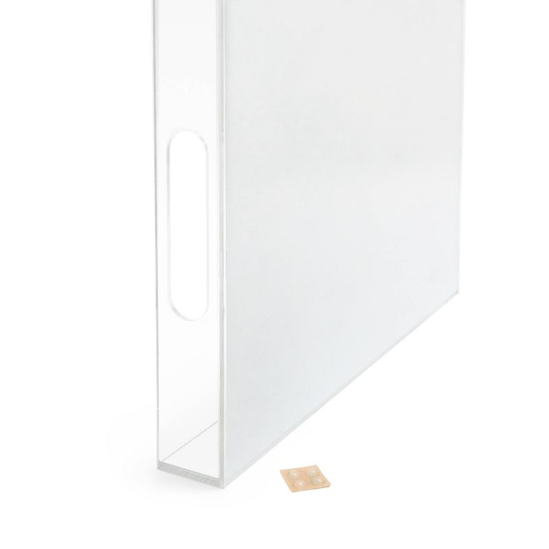 17" x 14" Acrylic Alisa Galitsyna Colorful Palm Branch Tray - society6