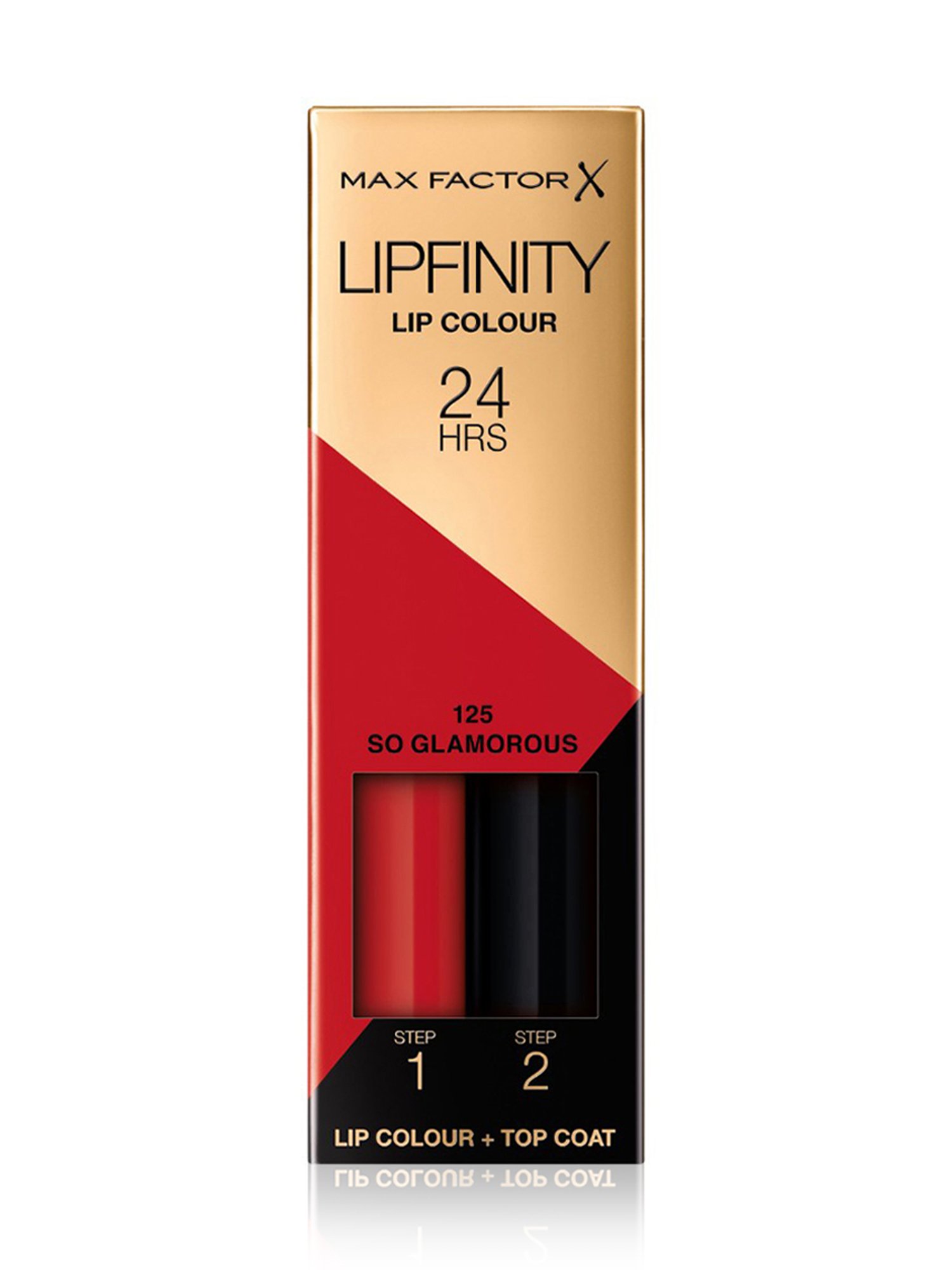 Max Factor Lipfinity Lip Colour + Top Coat 125 So Glamorous