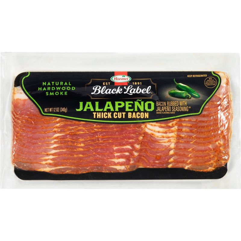 Hormel Black Label Classic Country Style Thick Cut Bacon - 12oz