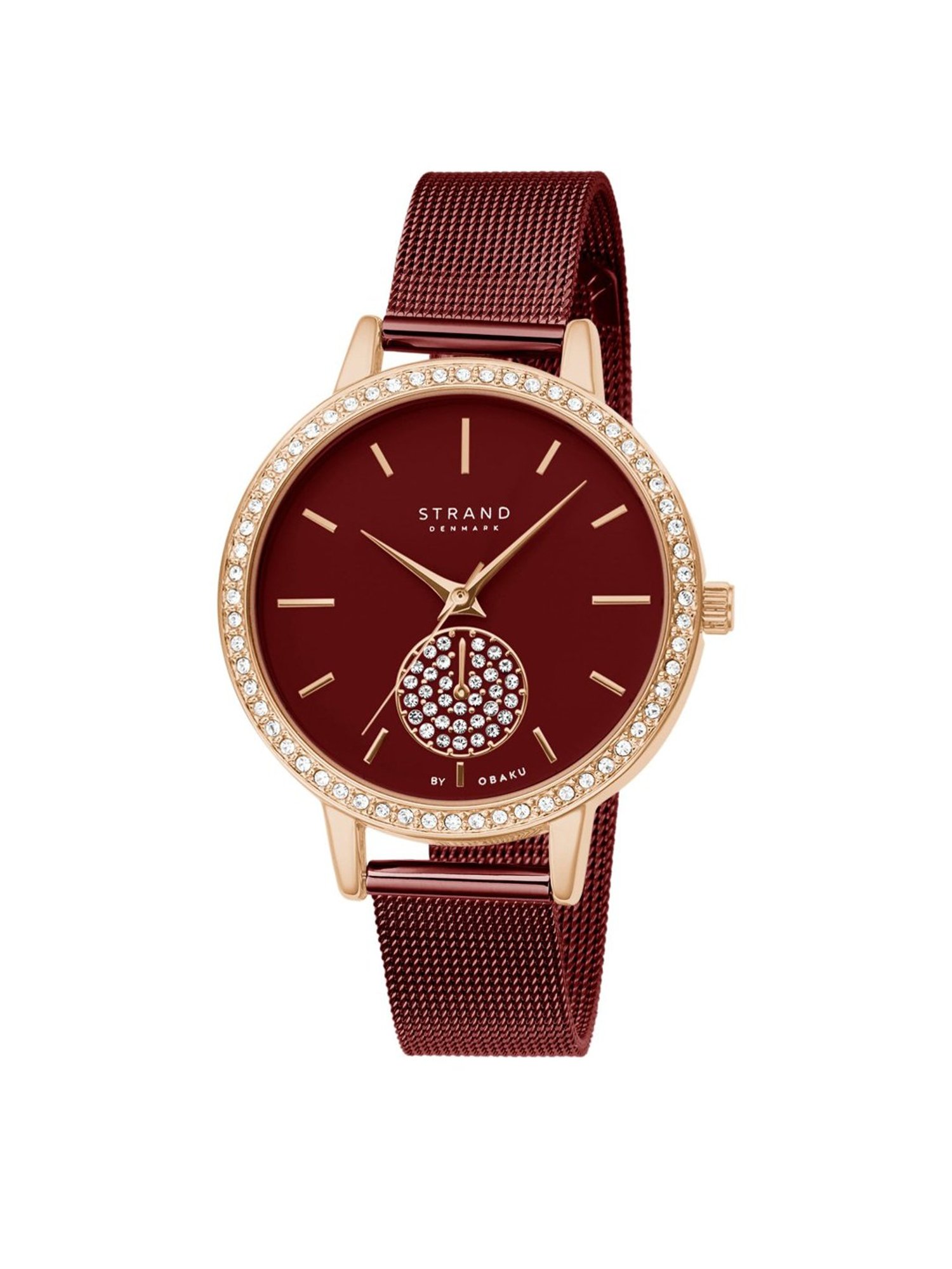 STRAND by Obaku S705LXVDMD Isla Analog Watch for Women