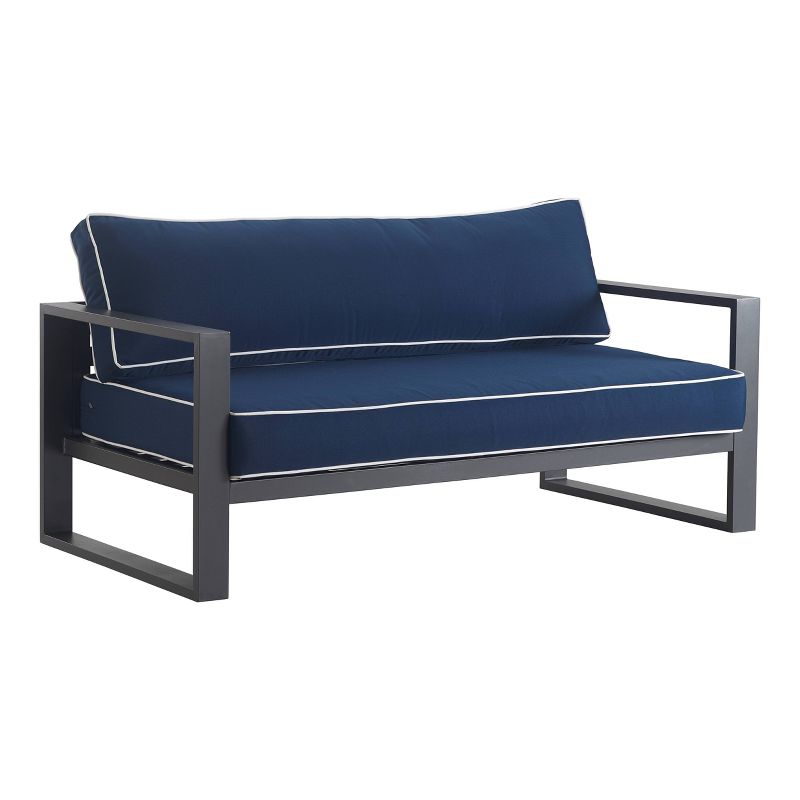 Monterey Outdoor Sofa - Gunmetal - Finch