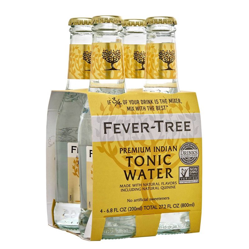 Fever-Tree Premium Indian Tonic Water - 4pk/200ml Bottles