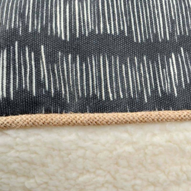 KE Pillow Print Poly Canvas Dog Bed - XL - Boots & Barkley™