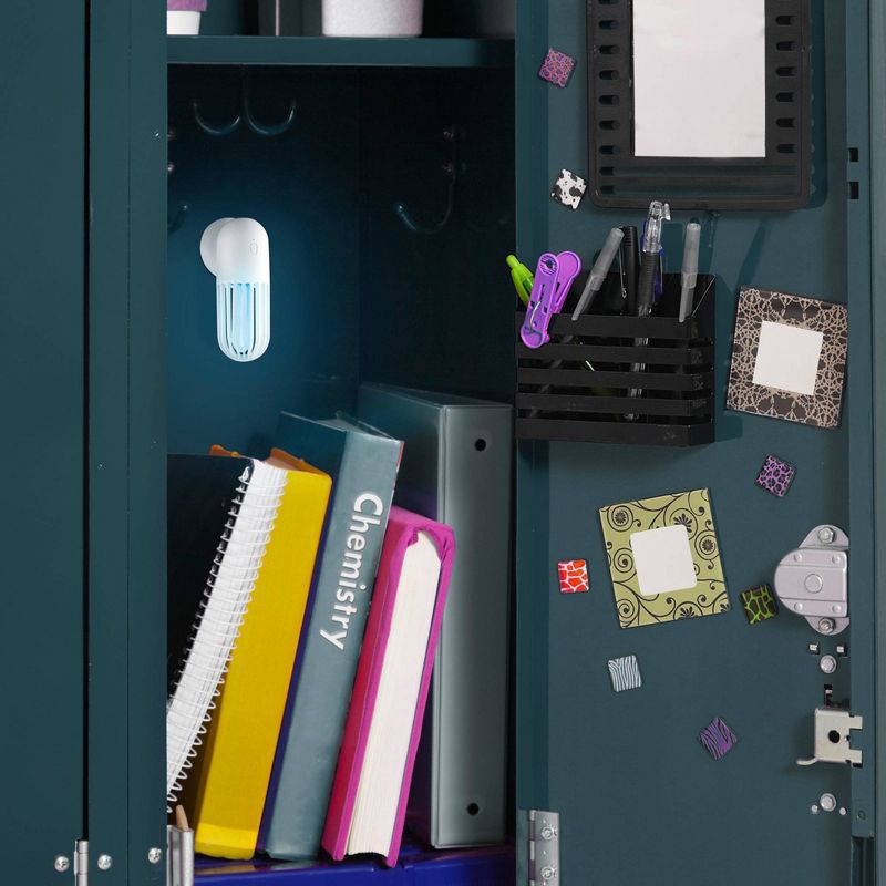 UVC Light Disinfecting 360Degree Portable Rechargeable Lamp White Micro USB Cable Included