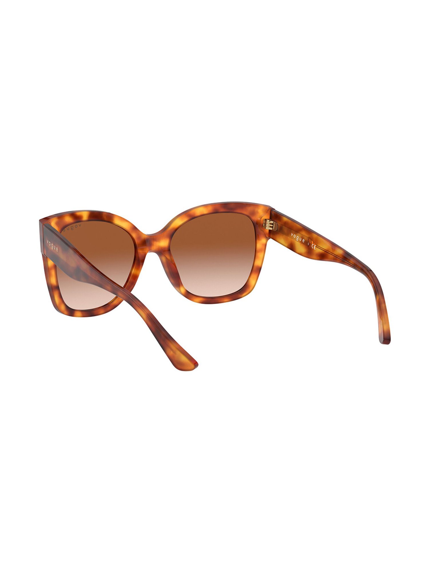 VOGUE EYEWEAR Women Gradient Brown Lens Pillow Sunglasses - 0VO5338S27921354